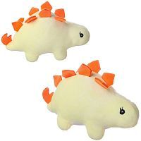Мягкая игрушка ABtoys Dino Baby Динозаврик желтый, 18см