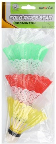 воланы для бадминтона 8х7 см 6 штук цветные 636086 фото 3 Воланы для бадминтона 8х7 см 6 штук цветные 636086 фото 3