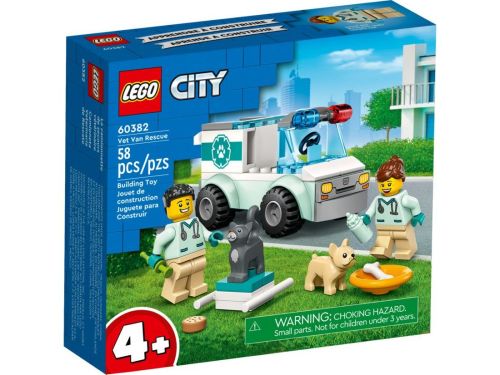 констр-р lego city ветеринарный фургон Констр-р LEGO CITY Ветеринарный фургон