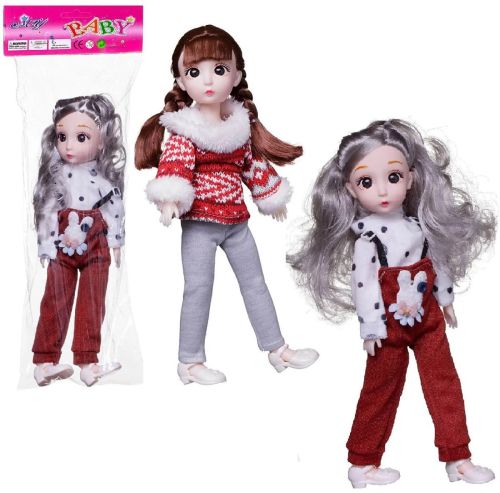 кукла junfa в теплой одежде 28 см Кукла Junfa в теплой одежде 28 см