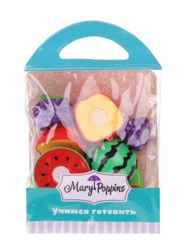 Игровой набор для резки Mary Poppins Учимся готовить в ассортименте фото 3