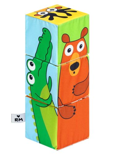 мягкая игрушка мяшечки кубики дикие животные фото 3 Мягкая игрушка Мяшечки кубики Дикие животные фото 3