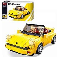 Конструктор Sluban серия Модельки Желтый карбиолет 290 деталей