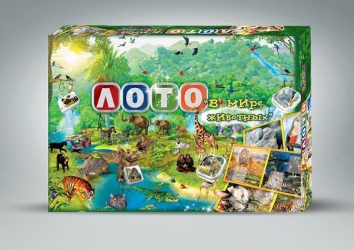 Лото "В мире животных"