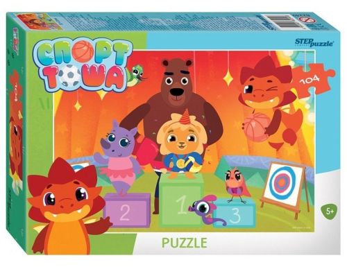 пазлы 104 спорт тоша Пазлы 104 Спорт Тоша