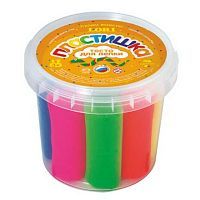 Набор пластилина № 2 в средней банке с крышкой (7 цветов по 30 гр.)