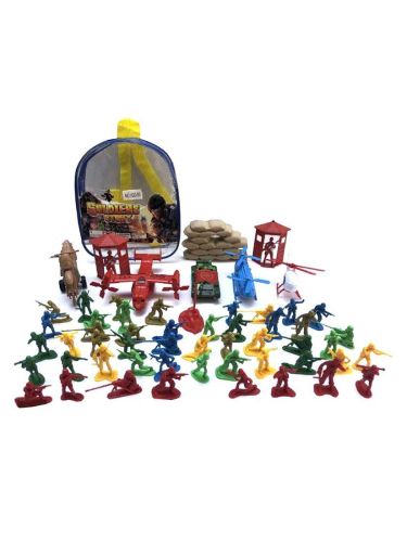 Набор Военный, 58 предметов, сумка