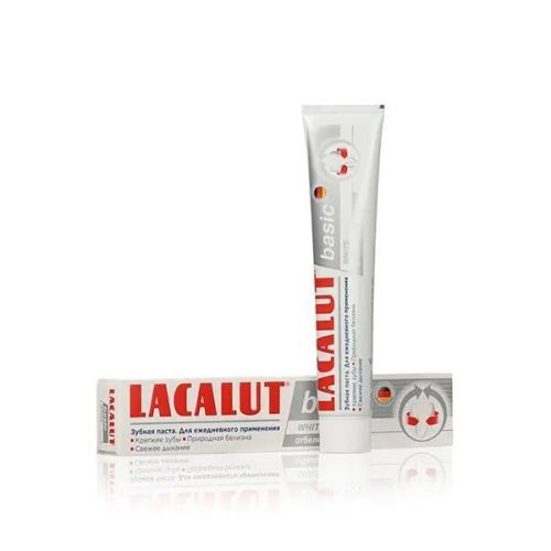 зубная паста lacalut basic white 75 мл Зубная паста LACALUT basic white 75 мл