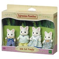 Игровой набор Sylvanian Families Семья шёлковых кошек 4175