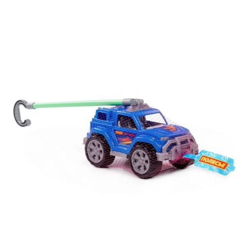 игрушка-каталка полесье автомобиль легионер с ручкой (синий) фото 6 Игрушка-каталка ПОЛЕСЬЕ автомобиль Легионер с ручкой (синий) фото 6