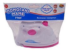 Утюг "Помогаю Маме", световые и звуковые эффекты, на батарейках