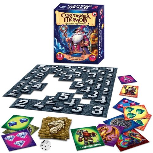 игра карточная сокровища гномов Игра карточная Сокровища гномов