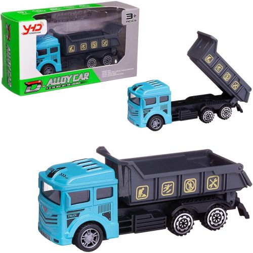 машинка junfa спецтехника самосвал инерционная металлическая Машинка Junfa Спецтехника Самосвал инерционная металлическая