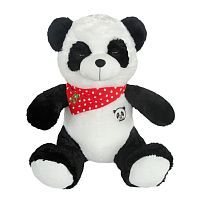 Мягкая игрушка Fluffy Family Мишка Панда, 50 см, белый/черный