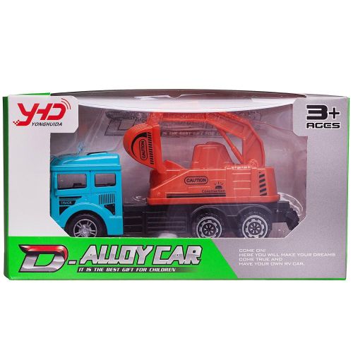 машинка junfa спецтехника подъемный кран инерционная металлическая фото 4 Машинка Junfa Спецтехника Подъемный кран инерционная металлическая фото 4