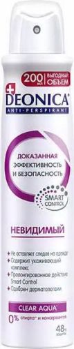 DEONICA Дезодорант-антиперспирант Невидимый спрей 200 мл