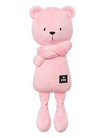 Мягкая игрушка Мяшечки Мишка Джордж, розовый