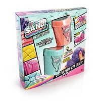 Набор для экспериментов Canal Toys SO SAND DIY, 2 шт на блистере (светло-розовый/бирюзовый)