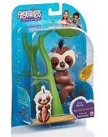 Интерактивный ленивец Кингсли коричневый 12 см