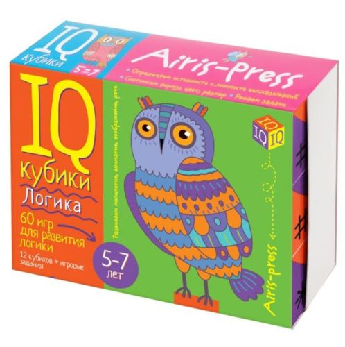 Умные кубики. Логика. 60 игр для развития логики.