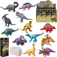 Набор для раскопок из гипса Junfa с двумя фигурками динозавров WA-D8425