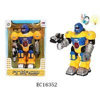 Робот эл., свет, звук, эл.пит.АА*3шт.не вх.в комплект, коробка