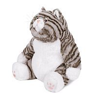 Мягкая Игрушка MAXITOYS Кот Пухляш Серый 25 см