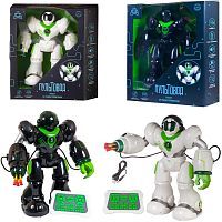 Робот на радиоуправлении JUNFA Пультовод свет, звук, движение, с русским озвучанием, в коробке, 42х41х15 см