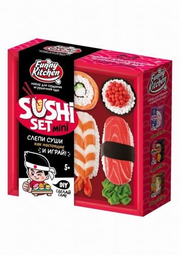 funny kitchen набор для лепки sushi set mini Funny Kitchen Набор для лепки Sushi set mini