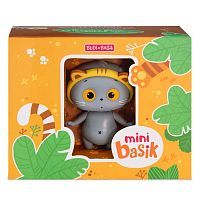 Игровой набор BUDI BASA Кот Басик мини игрушка + 5 предметов одежды "Необычное знакомство" 10 см