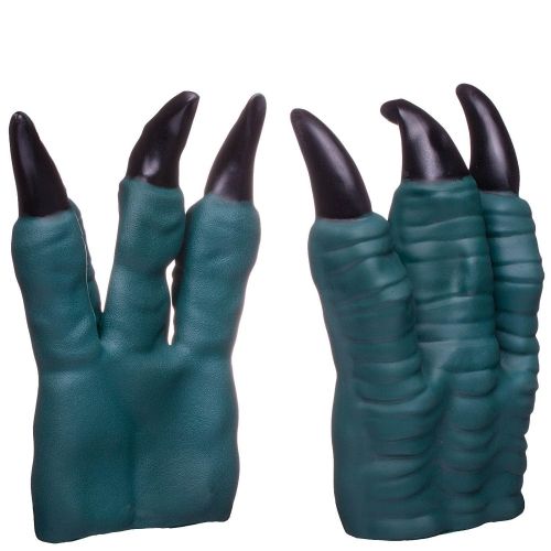 Игрушка на руку Junfa Когти динозавра сине-зеленые фото 2