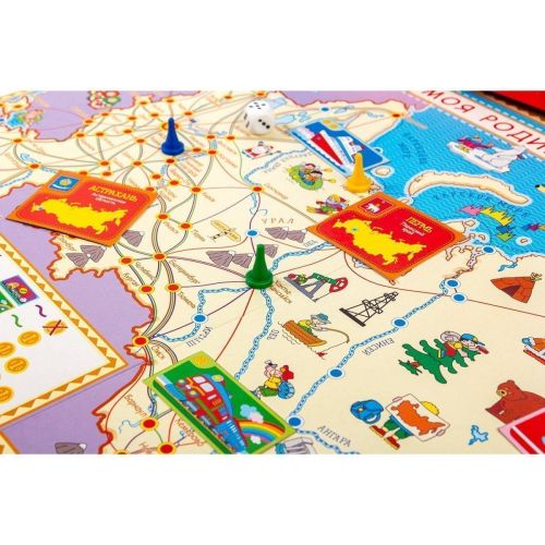 Настольная игра Дрофа-Медиа Моя Родина - Россия фото 5