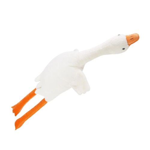 Мягкая игрушка СмолТойс Гусь обнимашка 130 см фото 3