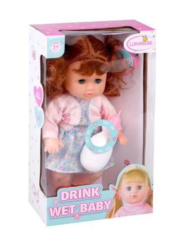 Кукла 32 см Моя малышка со звуковыми эффектами и бутылочкой 200662022 фото 5