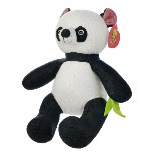 Мягкая игрушка Abtoys Knitted Панда вязаная, 21 см фото 6