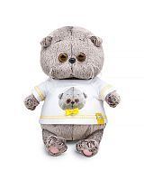 BUDI BASA Кот Басик BABY в футболке с автопортретом 20см