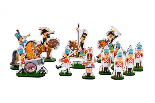 набор солдат щелкунчик, 12 героев Набор солдат Щелкунчик, 12 героев