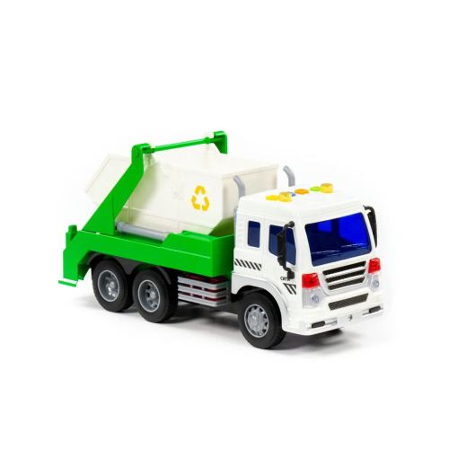 ПОЛЕСЬЕ Автомобиль контейнеровоз Сити зелёный фото 3