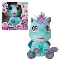 Игрушка интерактивная IMC Toys Club Petz Волшебный малыш Единорог, голубой