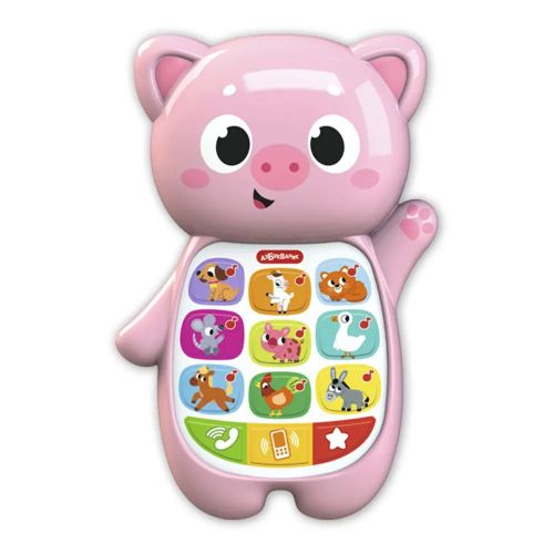 Музыкальная игрушка Азбукварик Смартфончики-зверята Алло, Свинка! фото 2