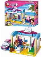 Конструктор Sluban Розовая мечта Магазин на пляже
