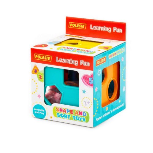 Развивающая игрушка ПОЛЕСЬЕ "Куб"