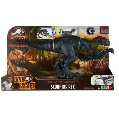 Фигурка Mattel Jurrasic World Хлопающий Скорпиос Рекс