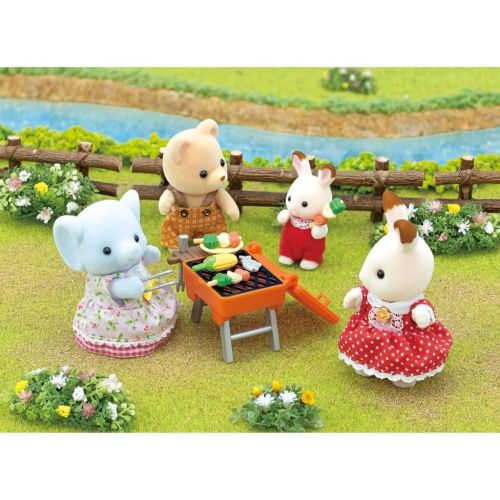 Игровой набор Sylvian Families Пикник с барбекю для друзей 5640 фото 5