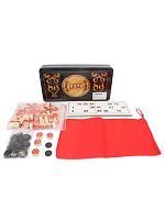 Игра настольная лото, в компл. наборы фишек, карточек, мешок, кор.