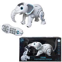 Робот на радиоуправлении JUNFA Пультовод Слоник со световыми и звуковыми эффектами, русский язык