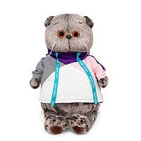 Басик в разноцветной толстовке 22 см