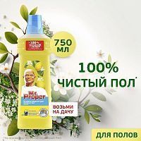 MrProper Жидкость для мытья пола и стен Лимон 750мл