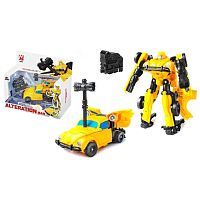 Машина-робот, детали корпуса металл., инерционный механизм, в комплекте: предмет 2шт., коробка