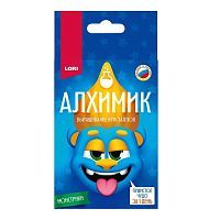 Набор для опытов LORI Алхимик Выращивание кристаллов Монстрики Голубой